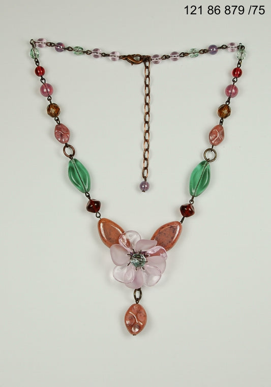 3 pcs Jewelry piece with Czech Glass Beads (OUTLET Vintage)