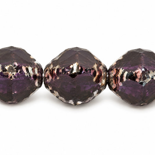 Wasp Special Cut Faceted Fire Polished Beads, 20510 Stain Strong (20510-86805), Glass, Czech Republic