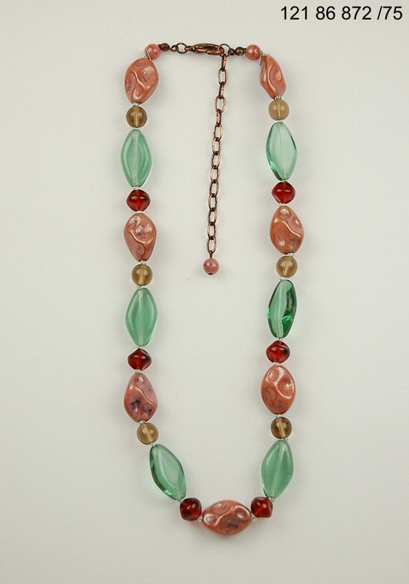 3 pcs Jewelry piece with Czech Glass Beads (OUTLET Vintage)