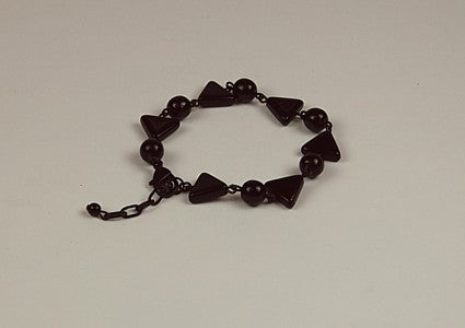 3 pcs Jewelry piece with Czech Glass Beads (OUTLET Vintage)