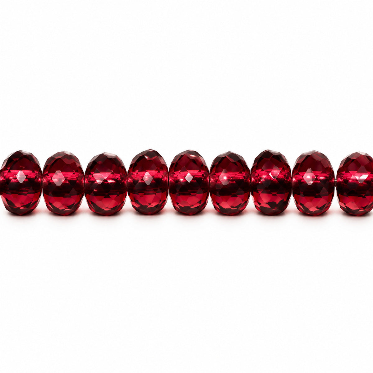 Special Cut Faceted Fire Polished Beads, Transparent Amethyst (20080), Glass, Czech Republic