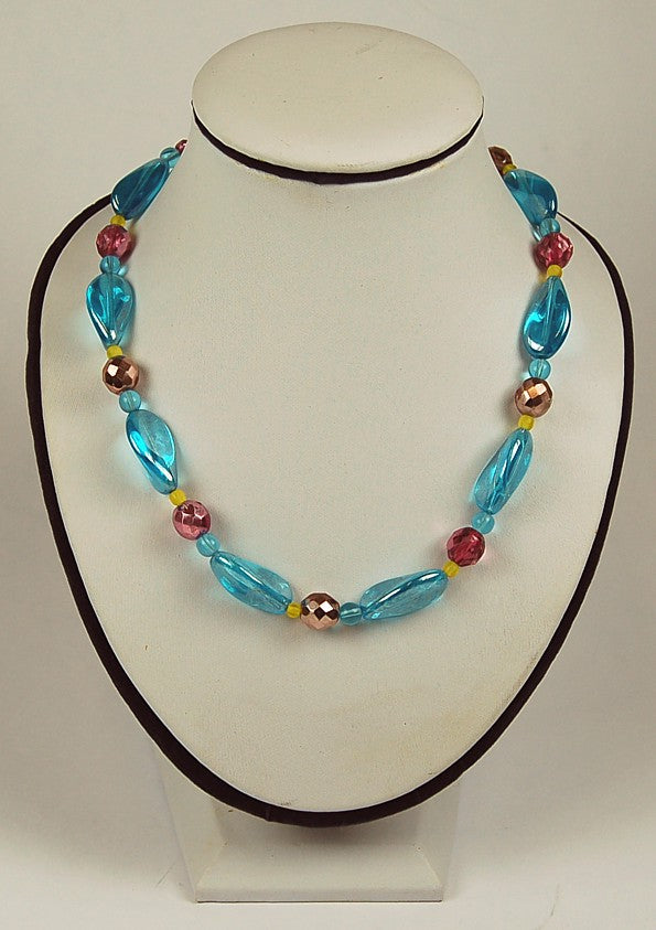 3 pcs Jewelry piece with Czech Glass Beads (OUTLET Vintage)