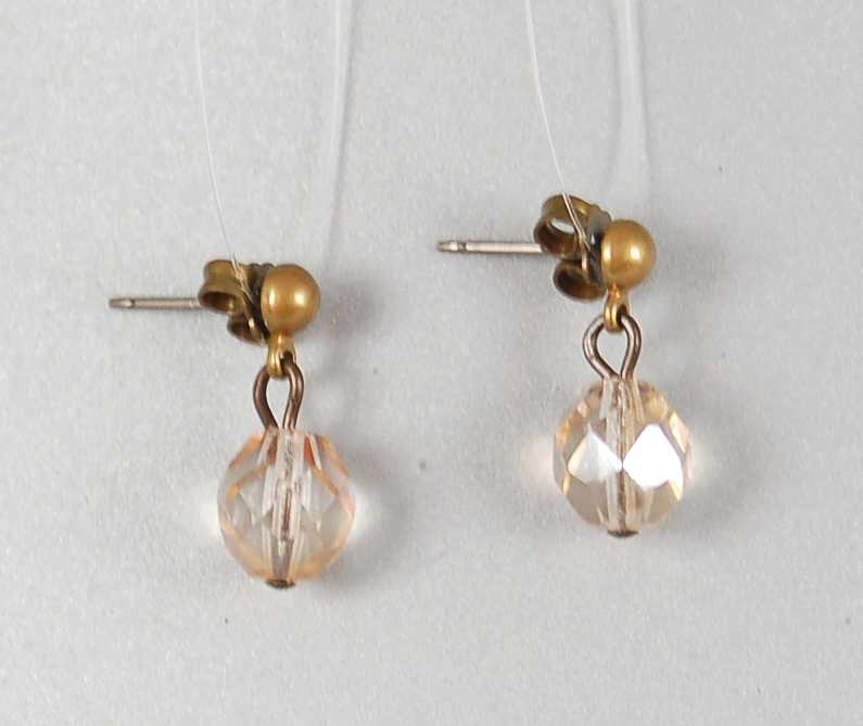 3 pcs Jewelry piece with Czech Glass Beads (OUTLET Vintage)