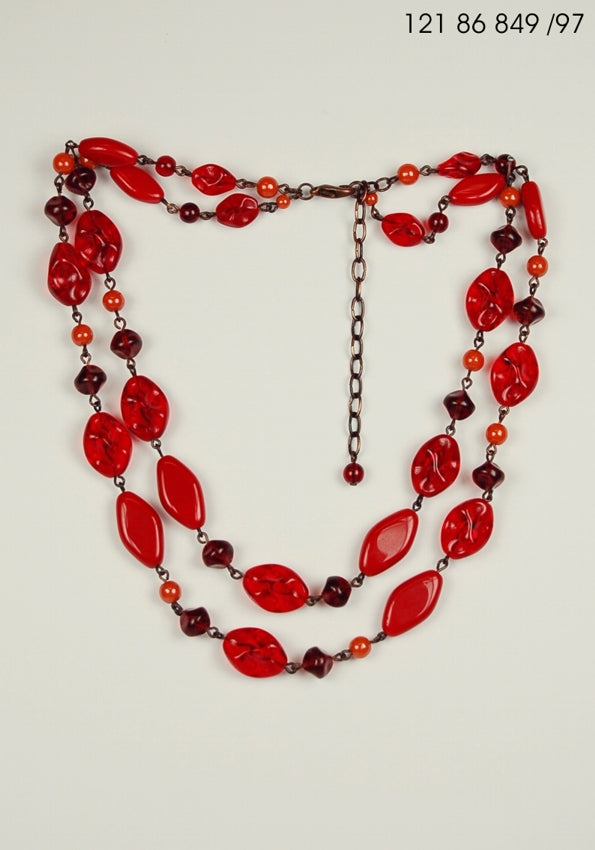 3 pcs Jewelry piece with Czech Glass Beads (OUTLET Vintage)