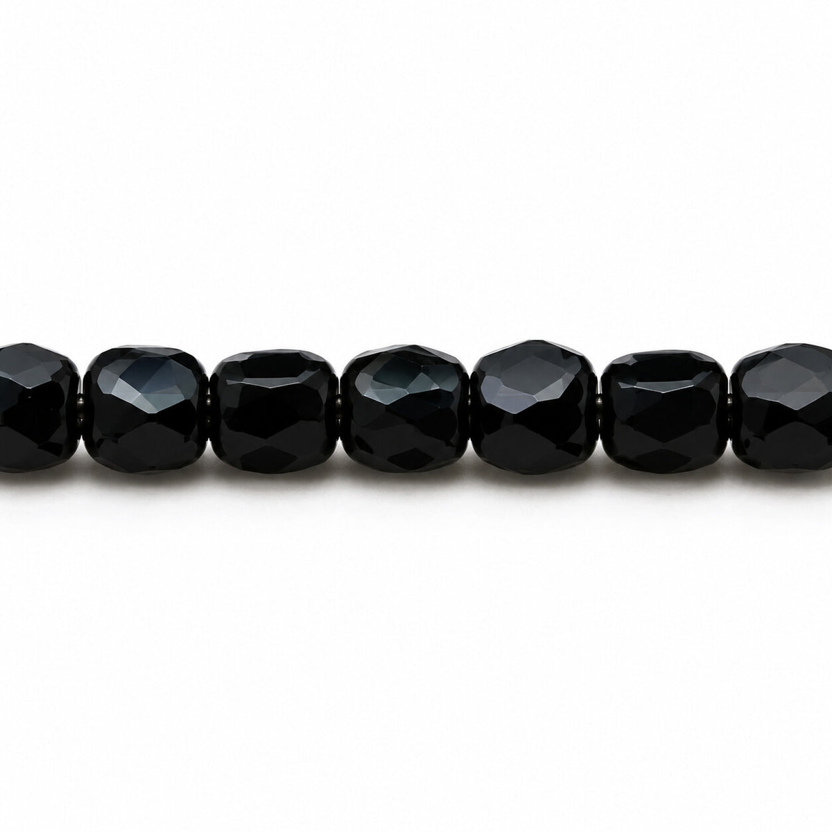 Faceted Special Cut Beads, Opaque Blue Travertin (33070-86800), Glass, Czech Republic