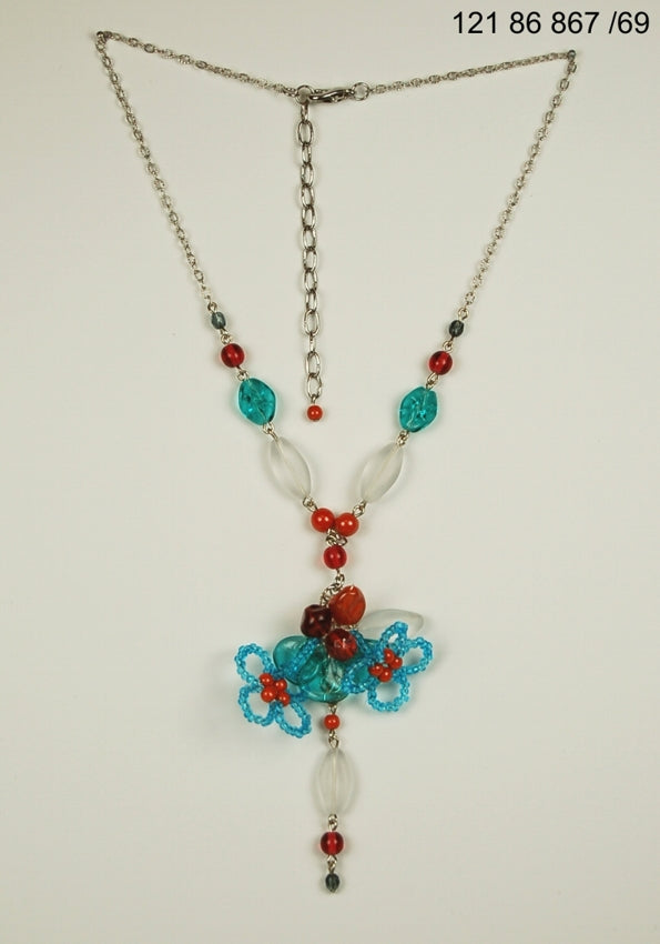 3 pcs Jewelry piece with Czech Glass Beads (OUTLET Vintage)