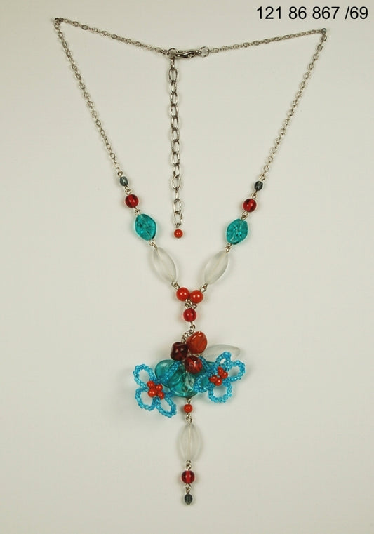 3 pcs Jewelry piece with Czech Glass Beads (OUTLET Vintage)