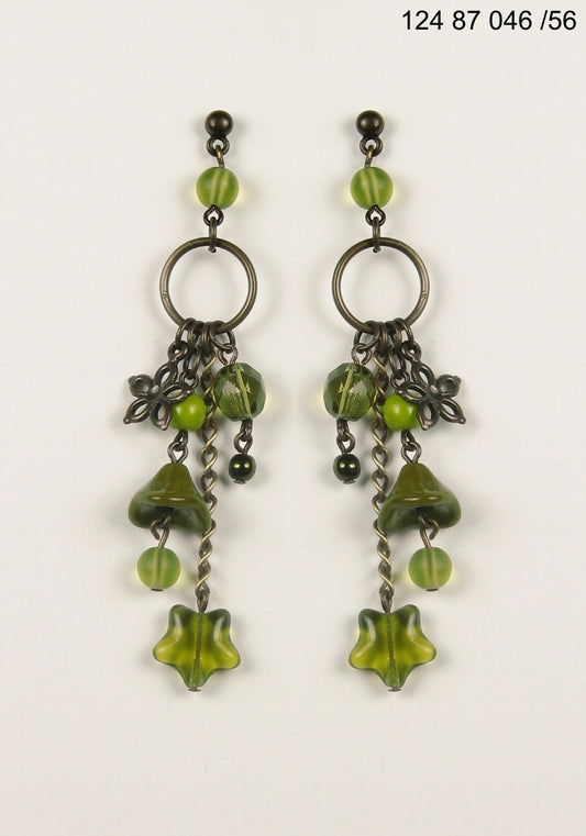 3 pcs Jewelry piece with Czech Glass Beads (OUTLET Vintage)