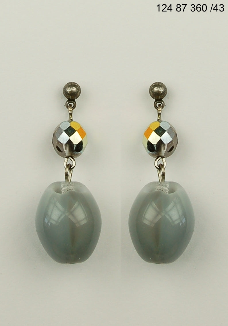 3 pcs Jewelry piece with Czech Glass Beads (OUTLET Vintage)