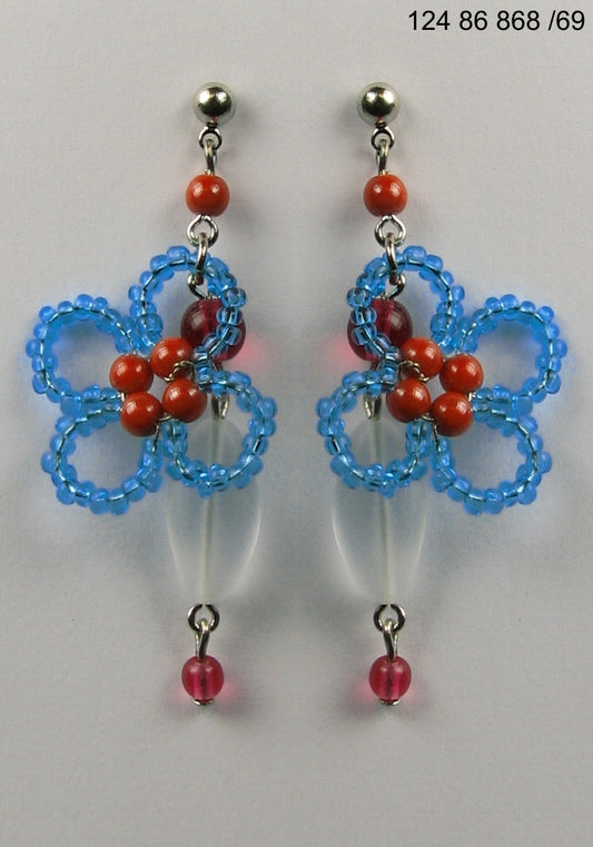 3 pcs Jewelry piece with Czech Glass Beads (OUTLET Vintage)