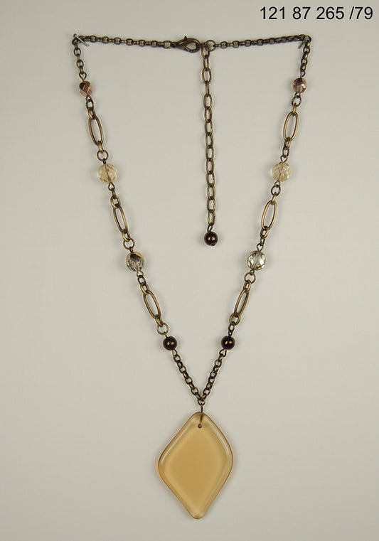 3 pcs Jewelry piece with Czech Glass Beads (OUTLET Vintage)