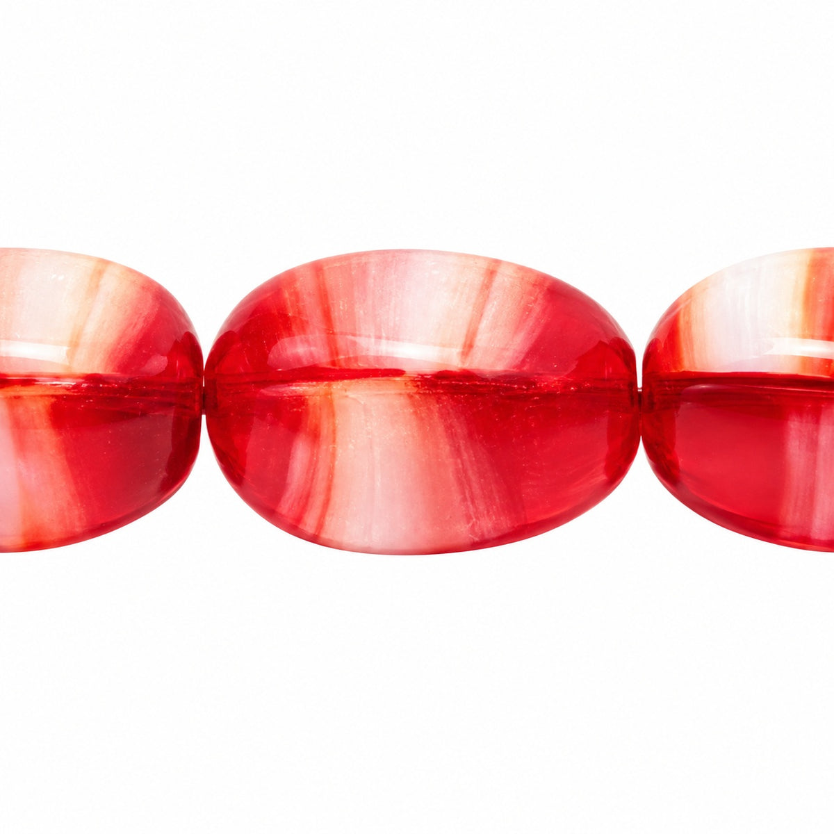 Oval Pressed Beads, X1886 (x1886), Glass, Czech Republic