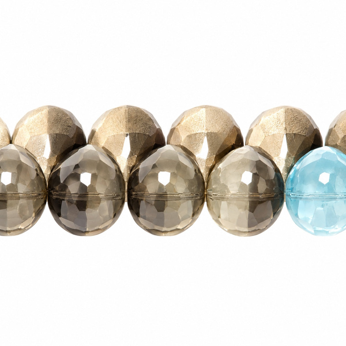 Drop Beads, X1352 (x1352), Glass, Czech Republic