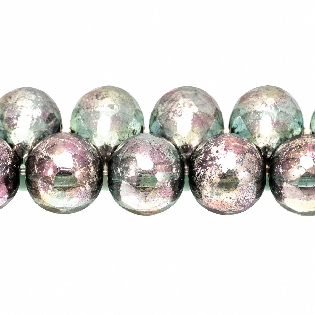 Drop Beads, Crystal Stain With Luster Blue 47902 (00030-65431-47902), Glass, Czech Republic