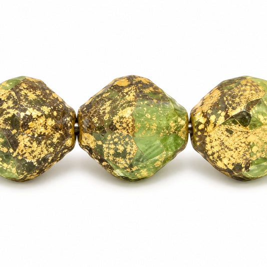Wasp Special Cut Faceted Fire Polished Beads, X2370 47901 (x2370-47901), Glass, Czech Republic
