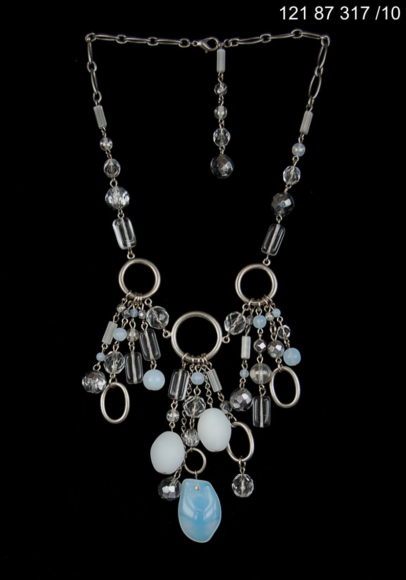 3 pcs Jewelry piece with Czech Glass Beads (OUTLET Vintage)