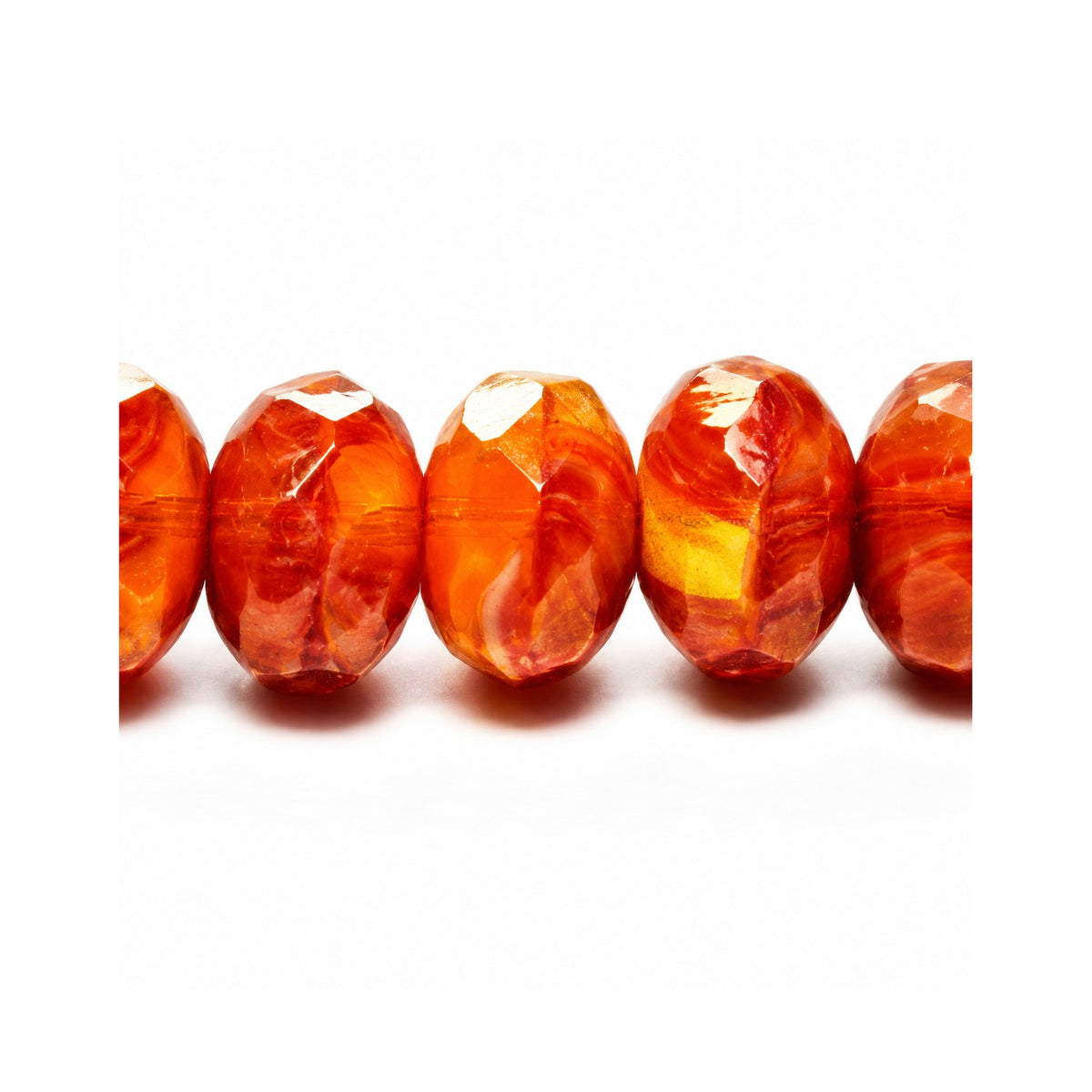 Special Cut Faceted Fire Polished Beads, Gc004 (gc004), Glass, Czech Republic