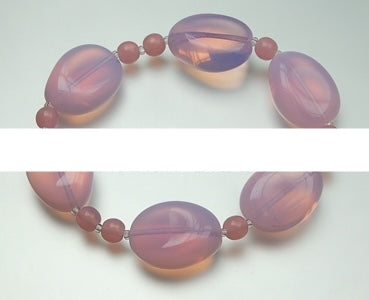 3 pcs Jewelry piece with Czech Glass Beads (OUTLET Vintage)