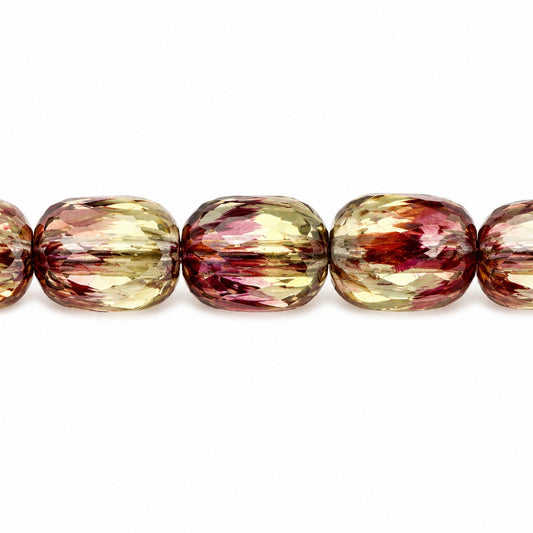 Faceted Fire Polished Beads Special Cut, T1013 Stain Strong (t1013-86805), Glass, Czech Republic