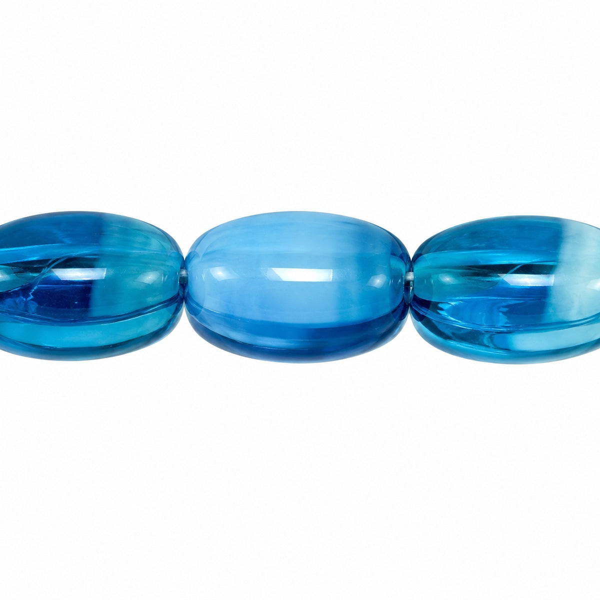 Oval Beads, X1920 (x1920), Glass, Czech Republic