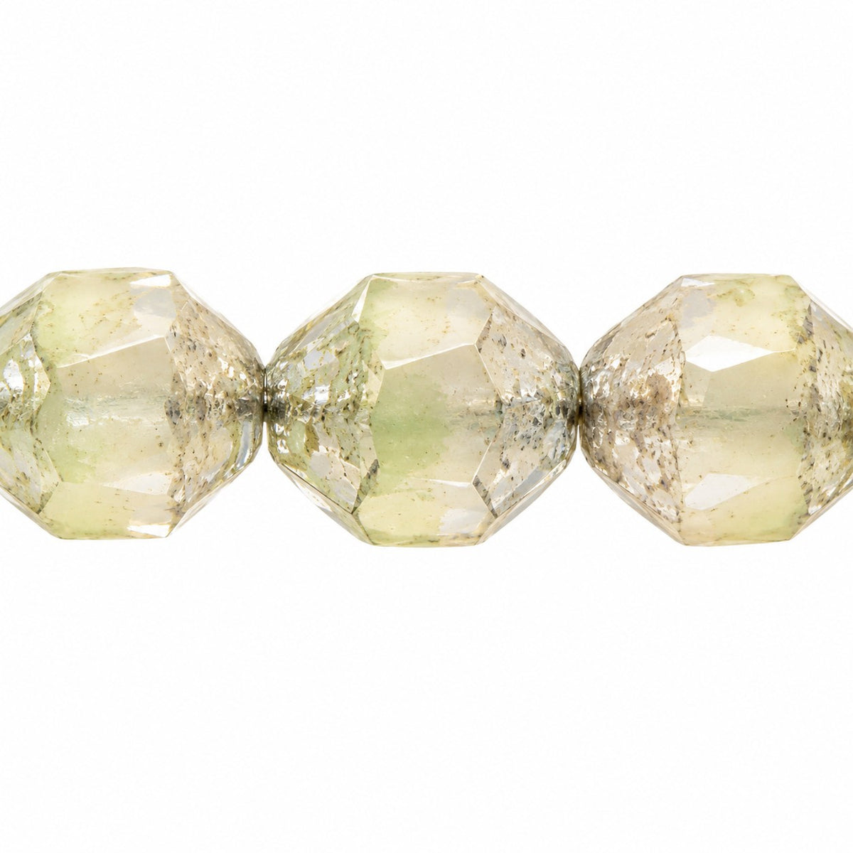 Special Cut Faceted Fire Polished Beads, T1020 Platin (t1020-13702), Glass, Czech Republic