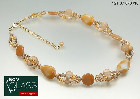 3 pcs Jewelry piece with Czech Glass Beads (OUTLET Vintage)