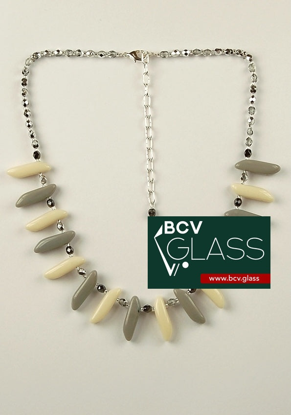 3 pcs Jewelry piece with Czech Glass Beads (OUTLET Vintage)