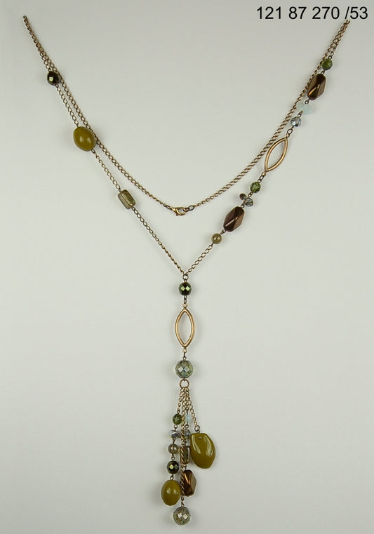 3 pcs Jewelry piece with Czech Glass Beads (OUTLET Vintage)