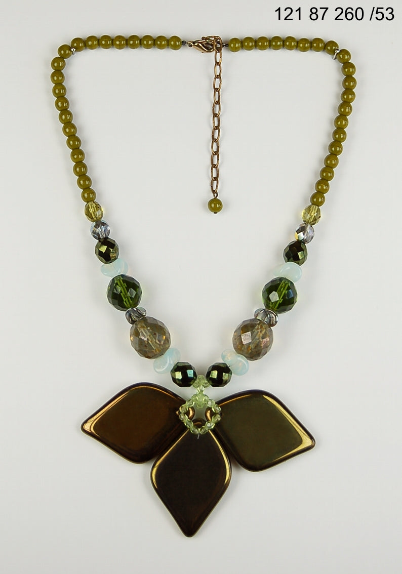 3 pcs Jewelry piece with Czech Glass Beads (OUTLET Vintage)