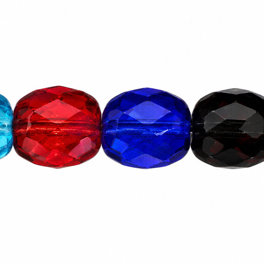 Cut & Faceted Fire Polished Beads, Xxxxx 28300 (xxxxx-28300), Glass, Czech Republic