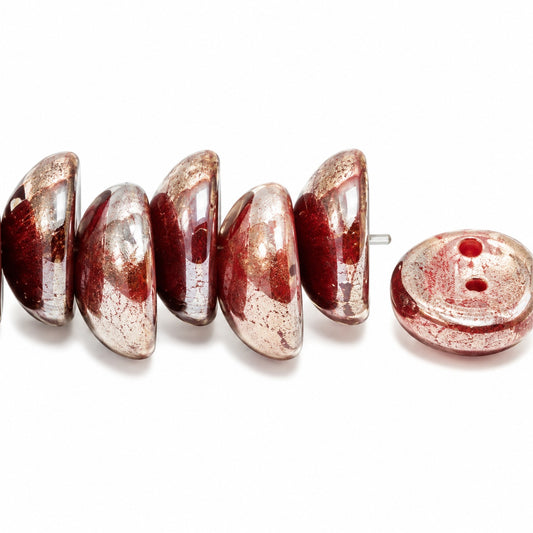 Piggy Beads, 99993 Luster Blue Full Coated (99993-14464), Glass, Czech Republic