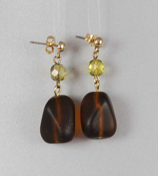 3 pcs Jewelry piece with Czech Glass Beads (OUTLET Vintage)