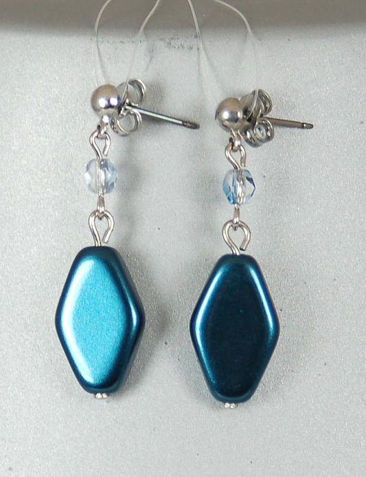 3 pcs Jewelry piece with Czech Glass Beads (OUTLET Vintage)