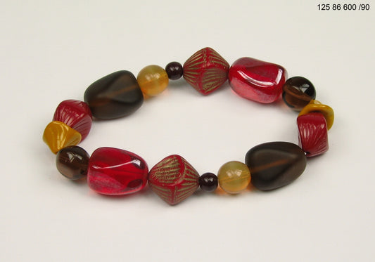 3 pcs Jewelry piece with Czech Glass Beads (OUTLET Vintage)