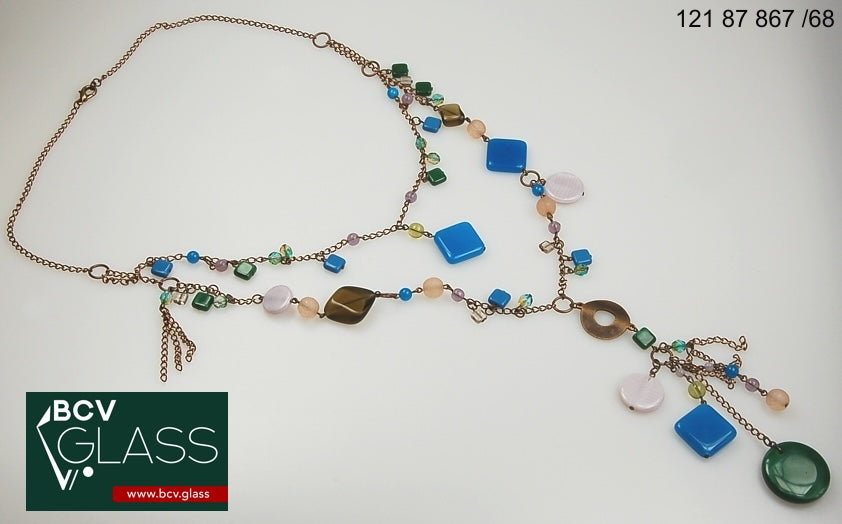 3 pcs Jewelry piece with Czech Glass Beads (OUTLET Vintage)