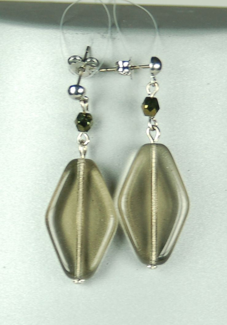 3 pcs Jewelry piece with Czech Glass Beads (OUTLET Vintage)