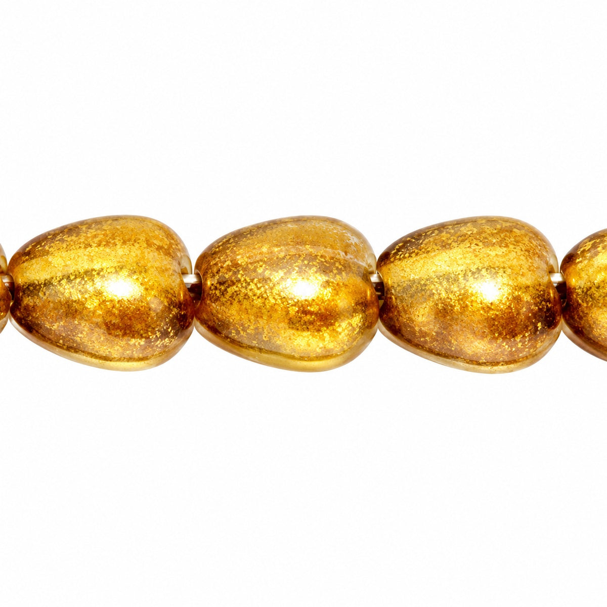 Heart Beads, Crystal 48808 (00030-48808), Glass, Czech Republic