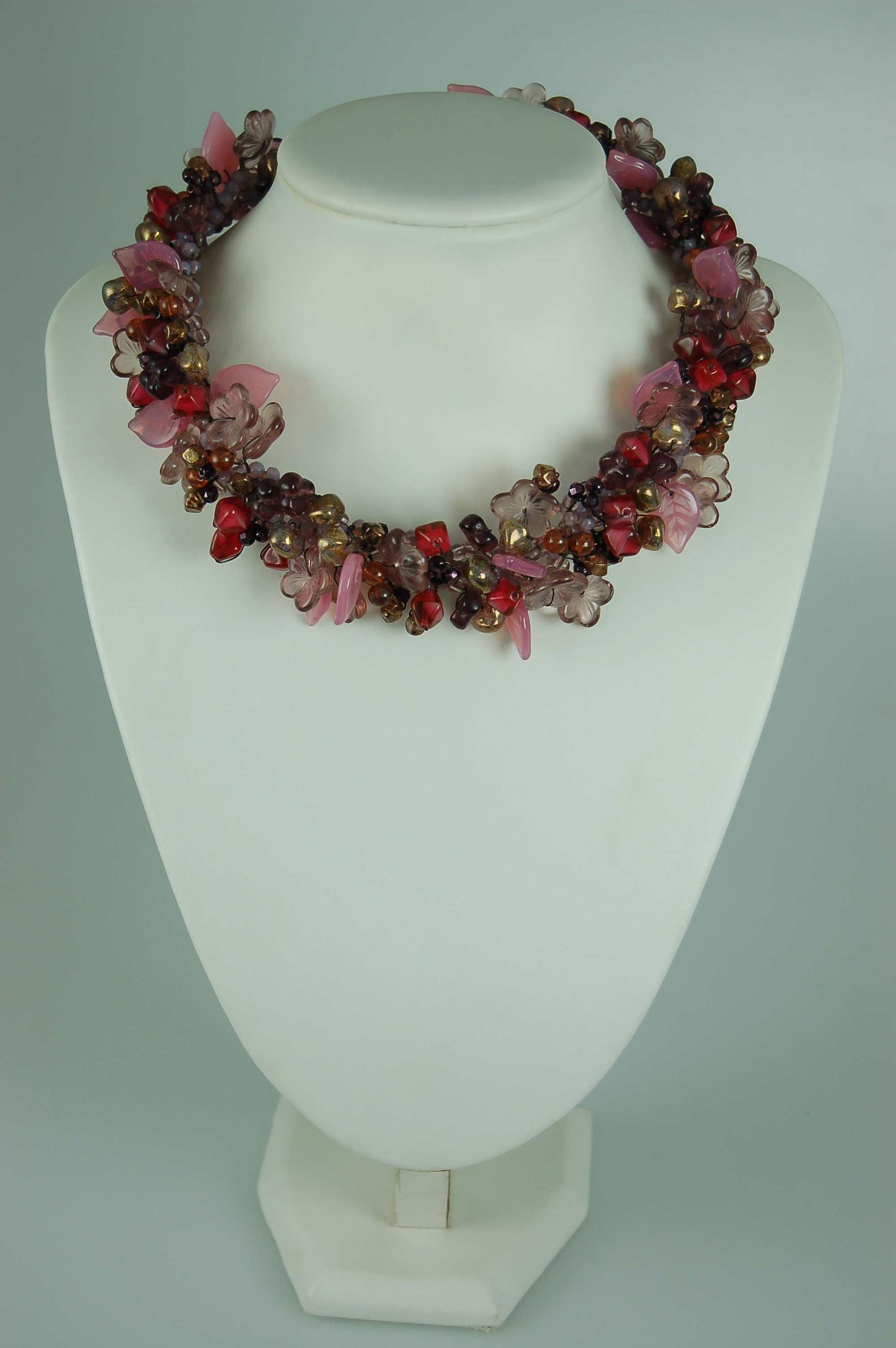 チェコガラスビーズのジュエリー3個セット（アウトレット ヴィンテージ）