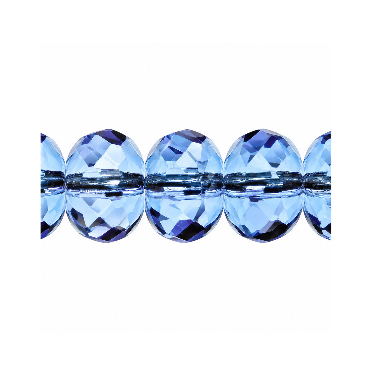 Special Cut Faceted Fire Polished Beads, Transparent Light Amethyst (20210), Glass, Czech Republic
