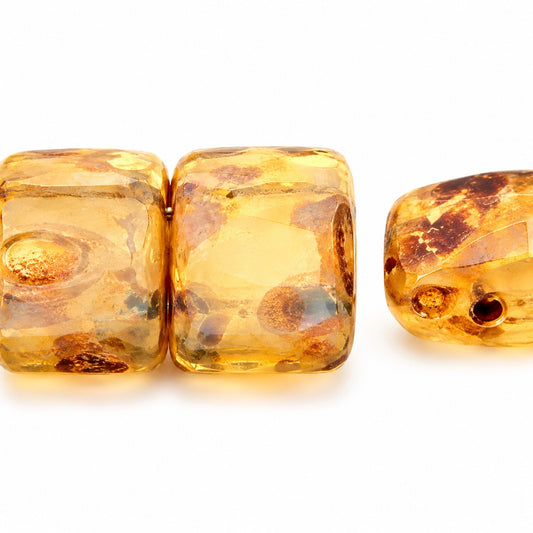 Carrier Beads, Crystal Matte Stain Strong (00030-84110-86805), Glass, Czech Republic