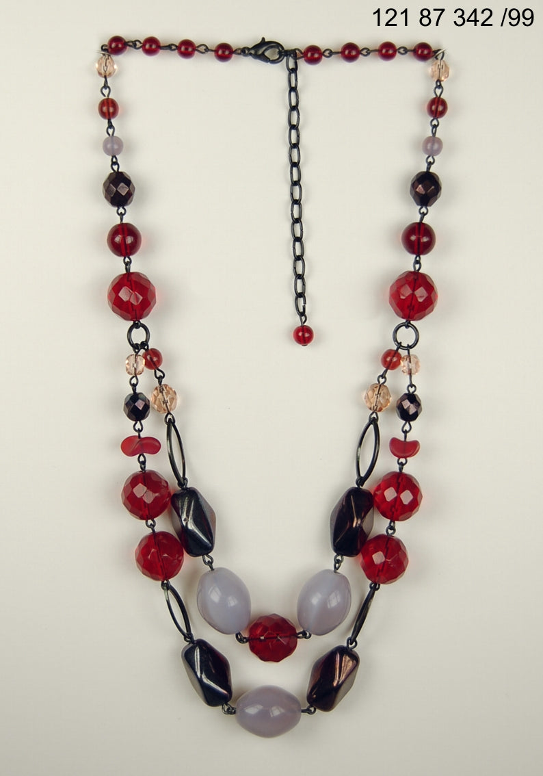 3 pcs Jewelry piece with Czech Glass Beads (OUTLET Vintage)