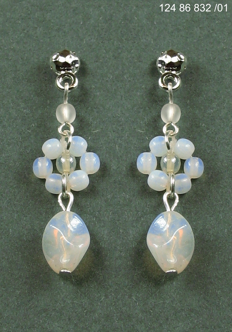 3 pcs Jewelry piece with Czech Glass Beads (OUTLET Vintage)