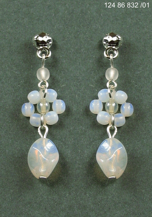 3 pcs Jewelry piece with Czech Glass Beads (OUTLET Vintage)