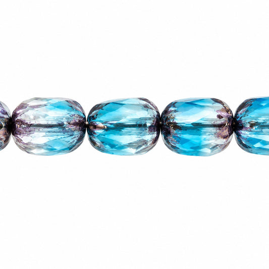 Faceted Fire Polished Beads Special Cut, X3126 Bronze (x3126-14415), Glass, Czech Republic