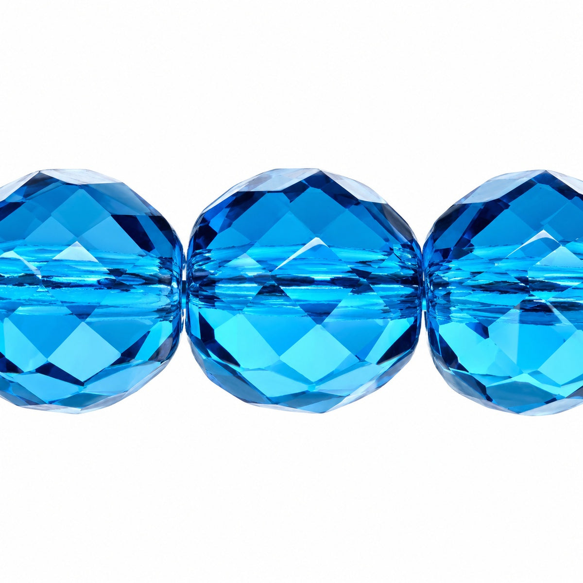 Faceted Round Fire Polished Beads, 60060 (60060), Glass, Czech Republic