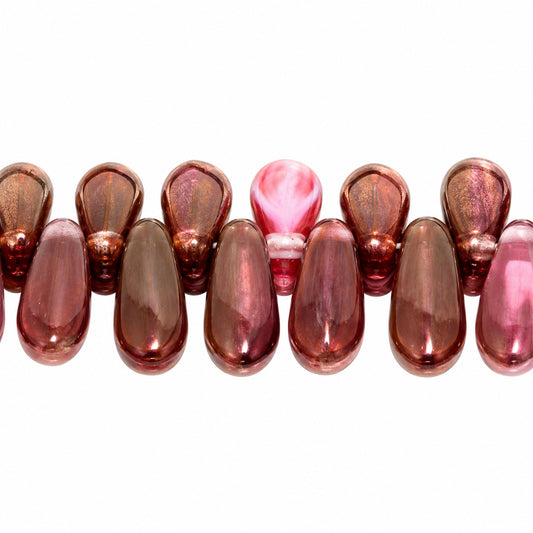 Dagger Beads, X2260 (x2260), Glass, Czech Republic
