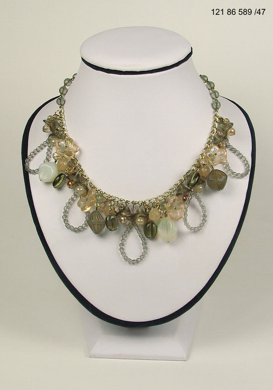 3 pcs Jewelry piece with Czech Glass Beads (OUTLET Vintage)