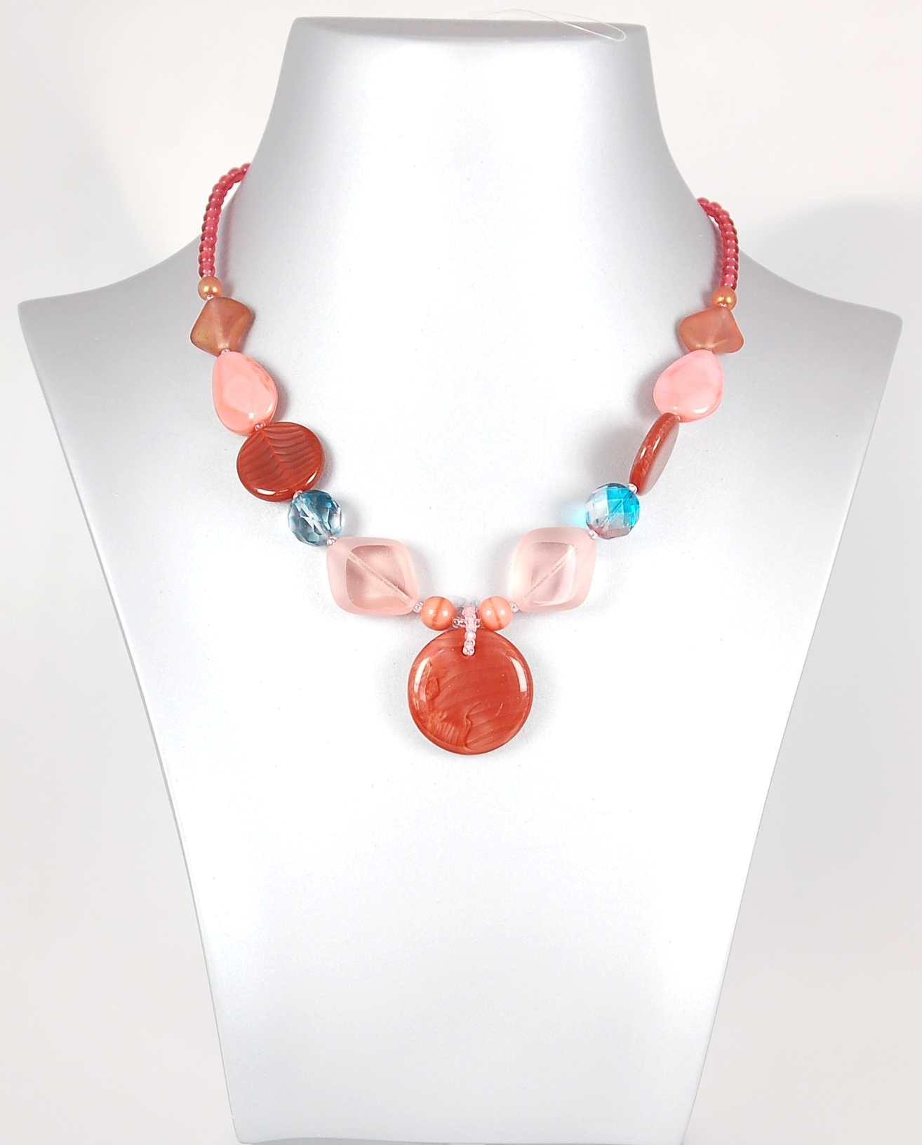 3 pcs Jewelry piece with Czech Glass Beads (OUTLET Vintage)