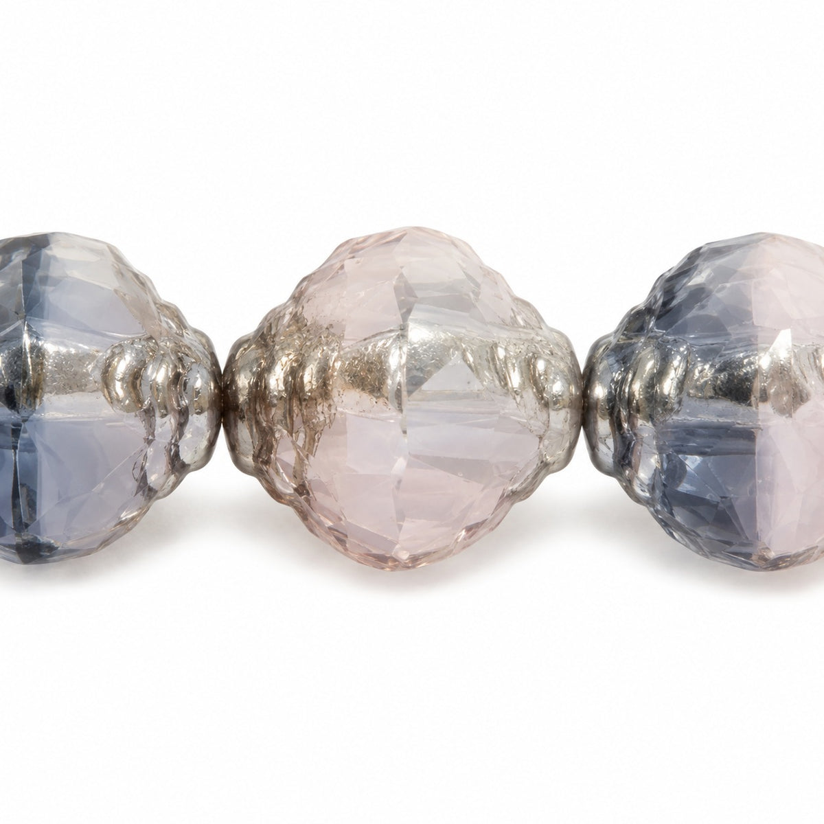 Wasp Special Cut Faceted Fire Polished Beads, X1542 Platin (x1542-13702), Glass, Czech Republic