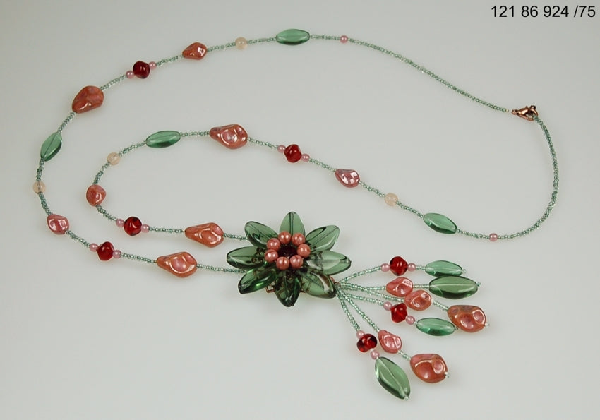 チェコガラスビーズのジュエリー3個セット（アウトレット ヴィンテージ）